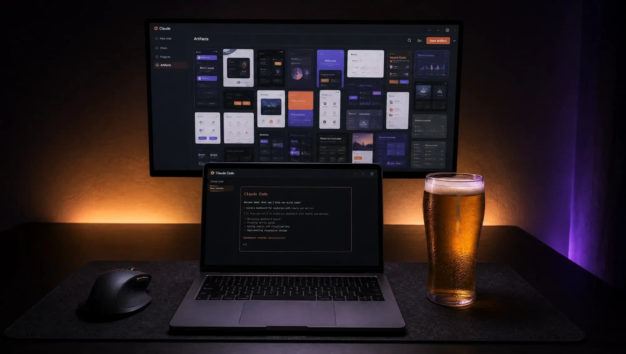 Beer Hackathon: під пивко збираємо продукт з Claude і Higgsfield